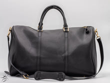Load image into Gallery viewer, VEGAN LEATHER TRAVEL BAG W/HANDLE & SHOULDER STRAP - AVAILABLE IN 6 COLORS