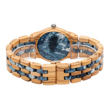 Load image into Gallery viewer, Limited Edition Olive Wood and Blue Marble
