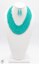 Load image into Gallery viewer, MULTI-LAYERED BEADED NECKLACE SET - AVAILABLE IN 4 COLORS
